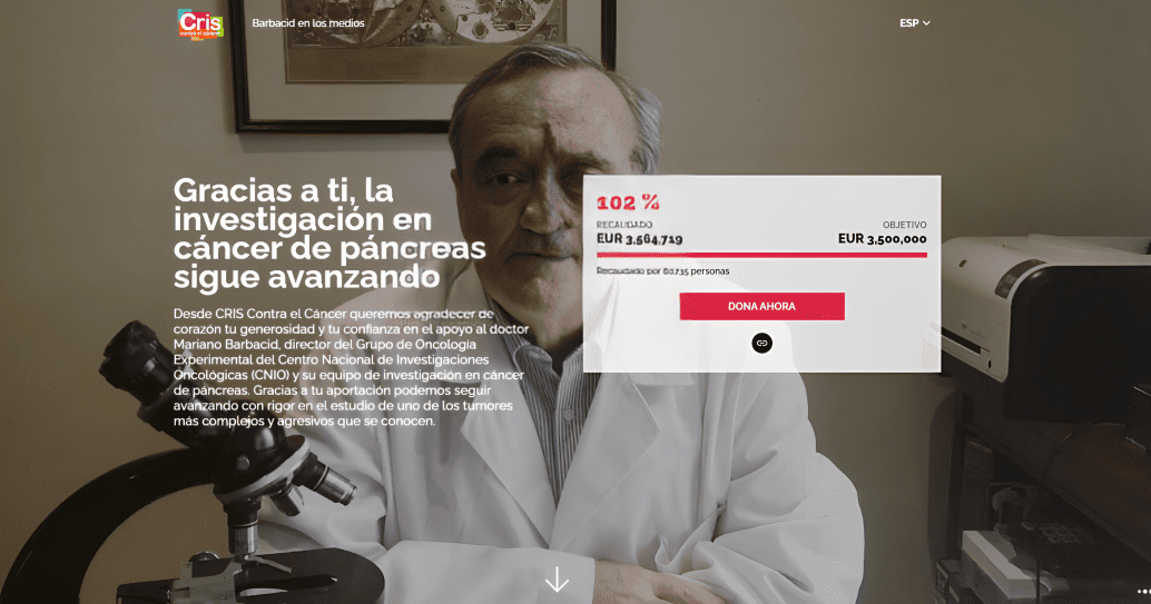 Fundaci�n Cris Contra el C�ncer informa que recaud� m�s de 3.5 millones de euros