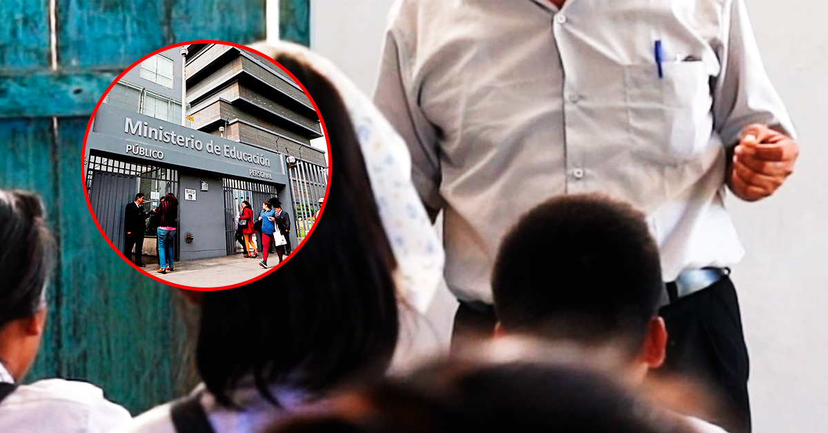 Minedu separa a casi 300 maestros procesados y condenados por delitos graves, incluido terrorismo y violación