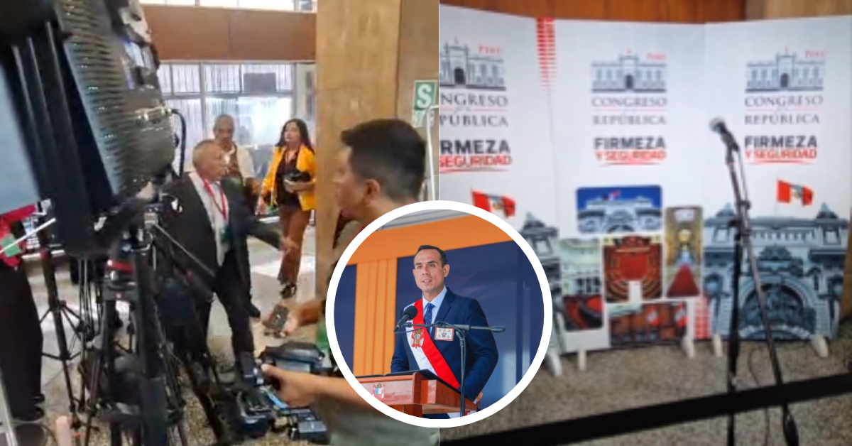 Medios de comunicación no tendrían acceso a sala donde debatirán mociones contra José Jerí: "Estamos en un espacio reducido"
