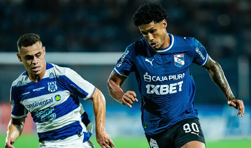 ¡Golpe celeste!: Sporting Cristal marca el empate ante 2 de Mayo en Paraguay