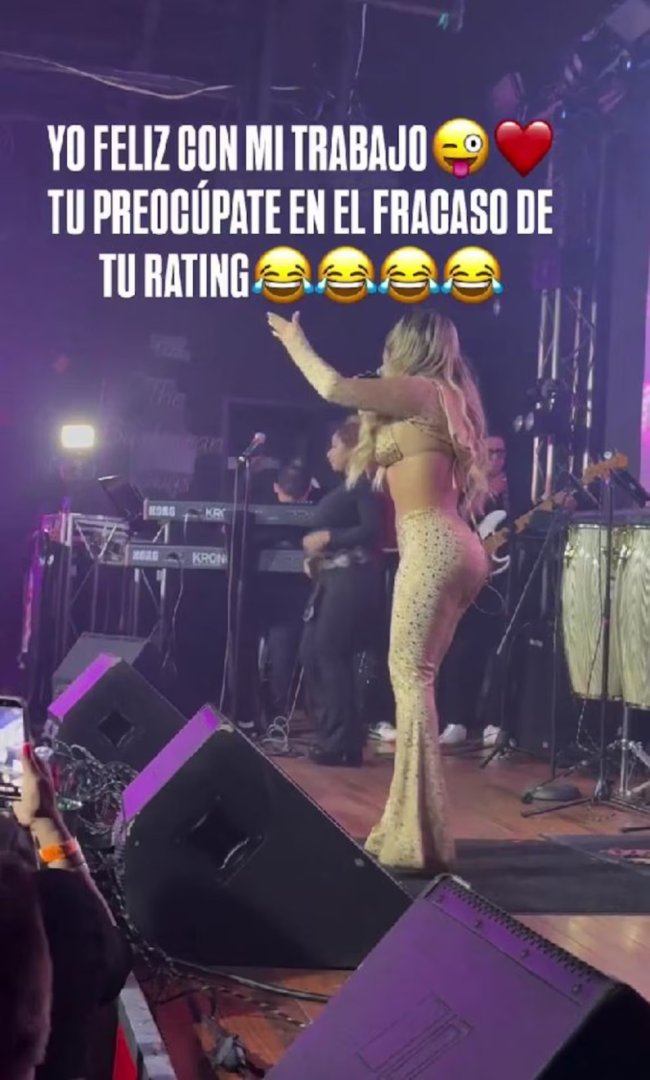 Yahaira responde a Magaly con irónico mensaje.