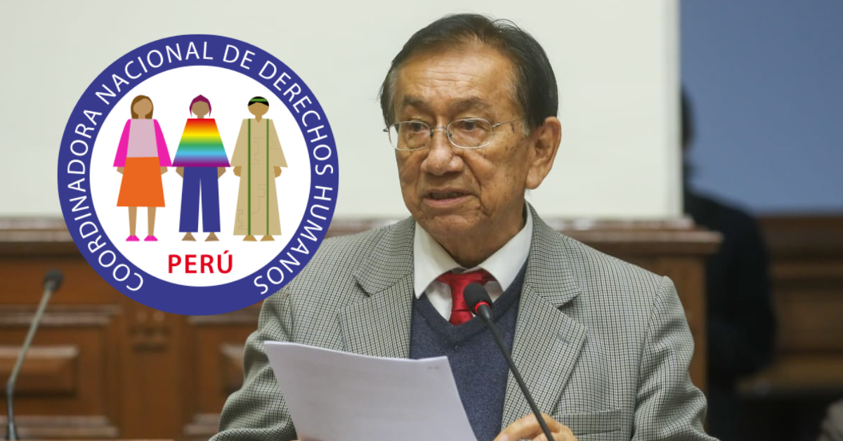 CNDDHH rechaza elección de José María Balcázar como presidente de la República: "Legítima alarma"