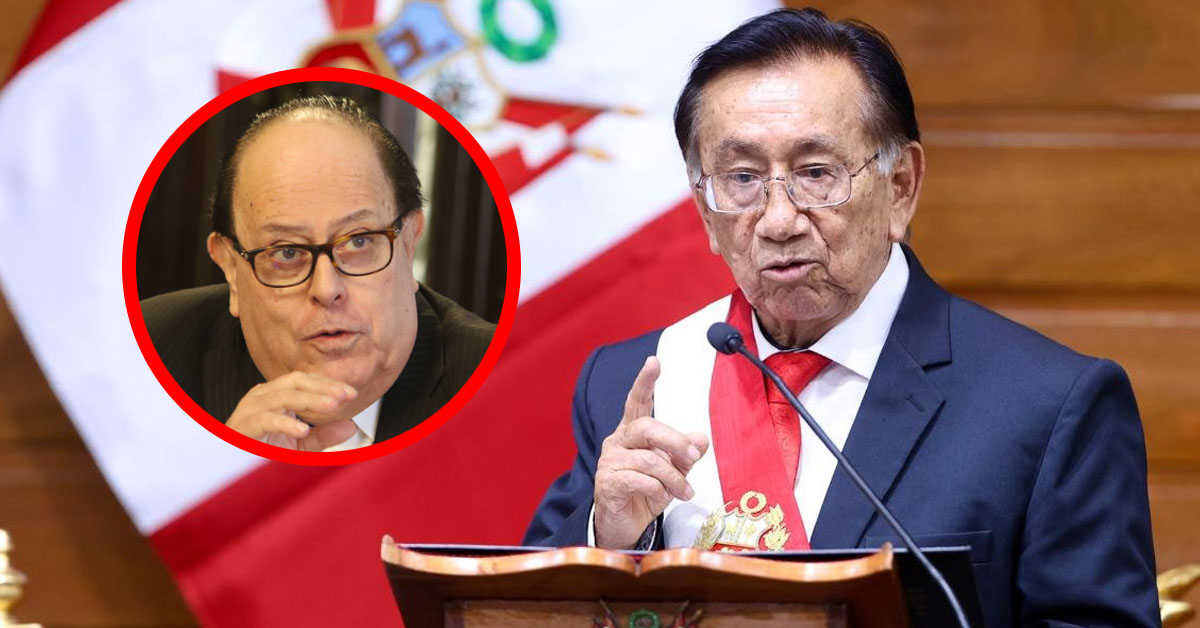Presidencia confirmó reunión entre José María Balcázar y Julio Velarde en Palacio de Gobierno