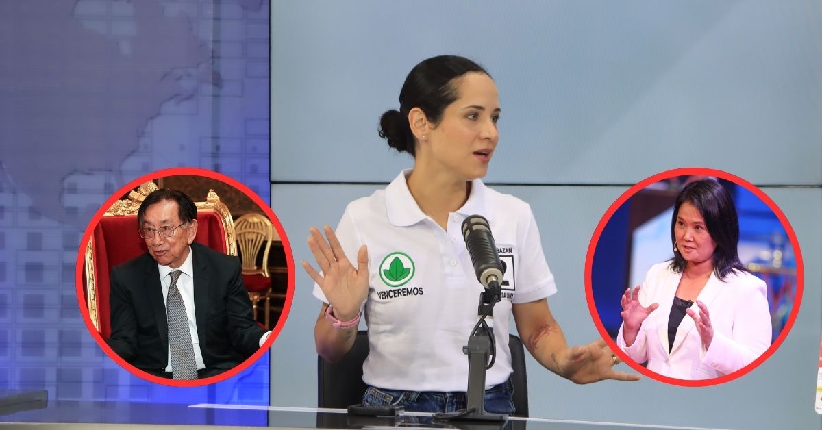 Sigrid Bazán sobre elección de José María Balcázar: "Es el presidente que la señora Keiko quería y quiere"