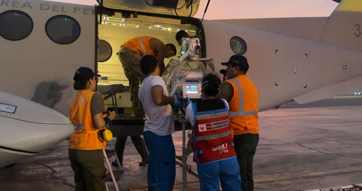 El traslado fue un �xito y el menor se encuentra recibiendo atenci�n m�dica.