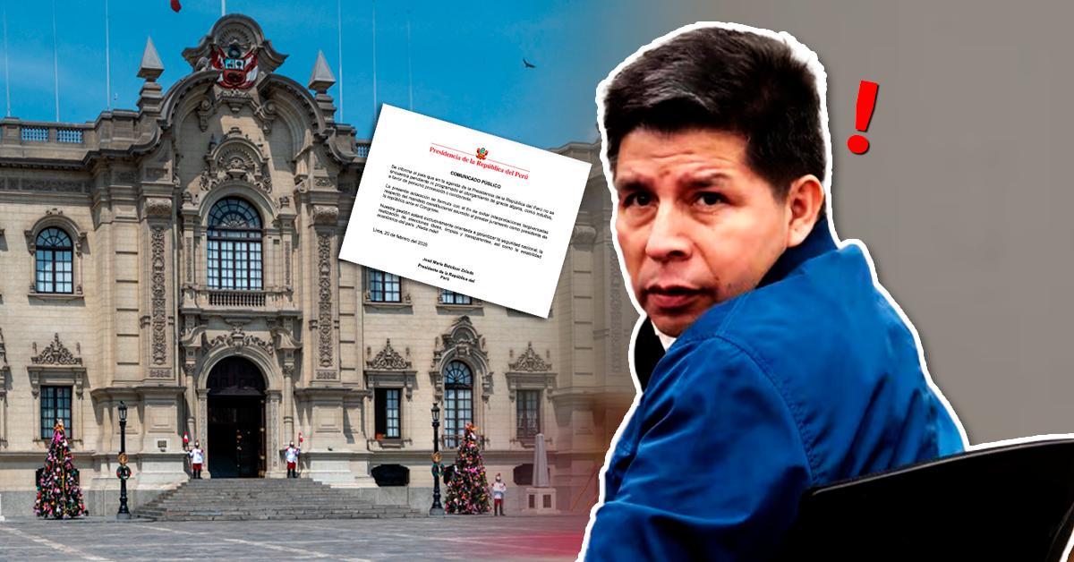¡Sin indulto!: Presidencia descarta que gracia presidencial para Pedro Castillo esté en agenda