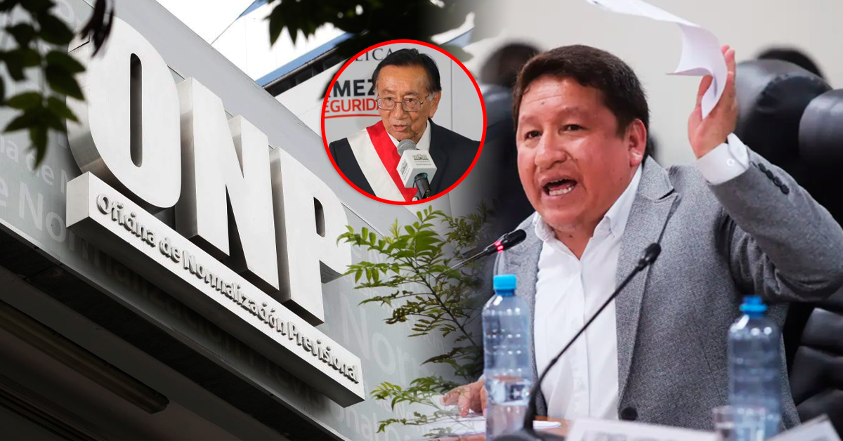 ONP: Guido Bellido exige a José Balcázar aprobar retiro de hasta 4 UIT para aportantes del sistema