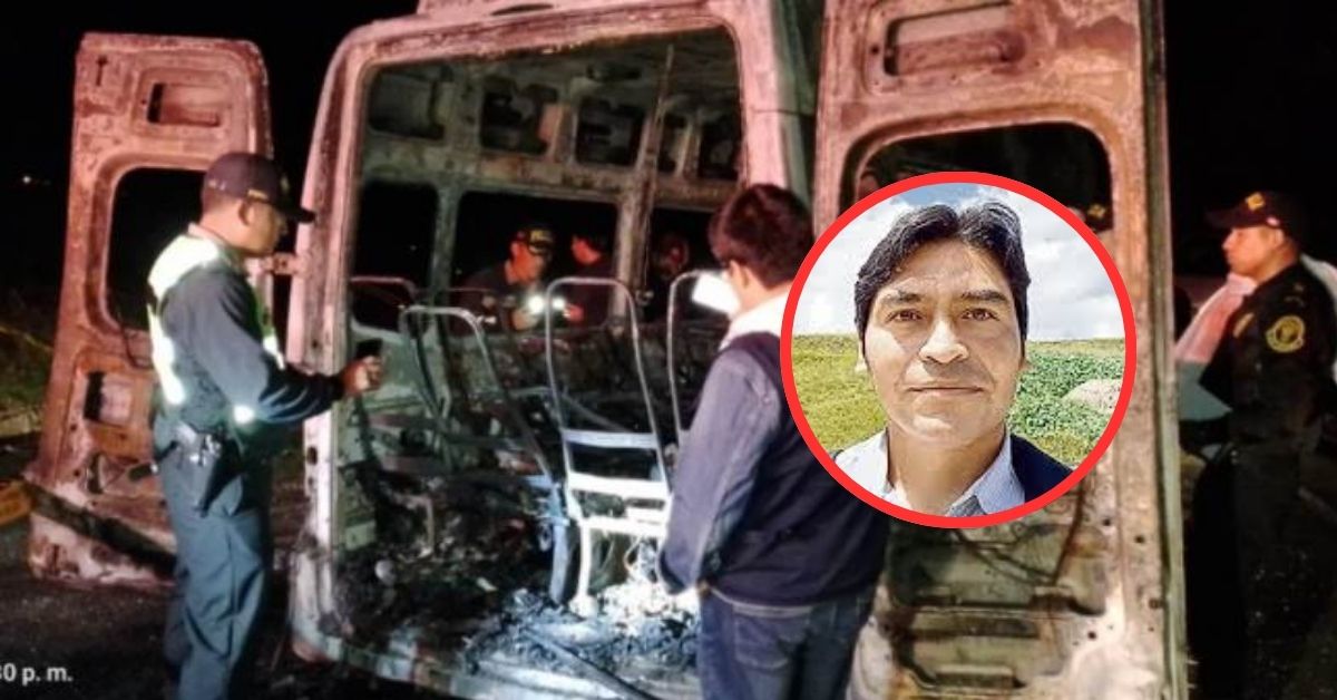 Viuda de fiscalizador de la SUTRAN que falleció quemado revela que los acusados fueron liberados