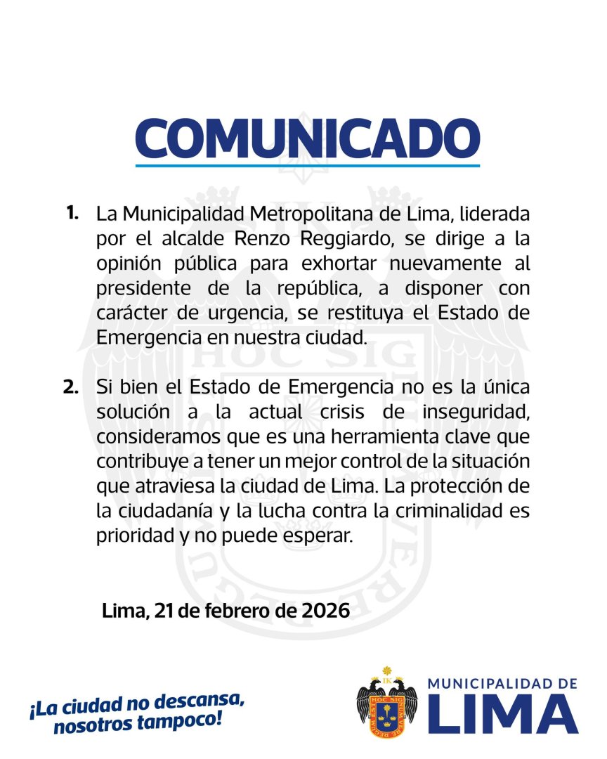 Comunicado