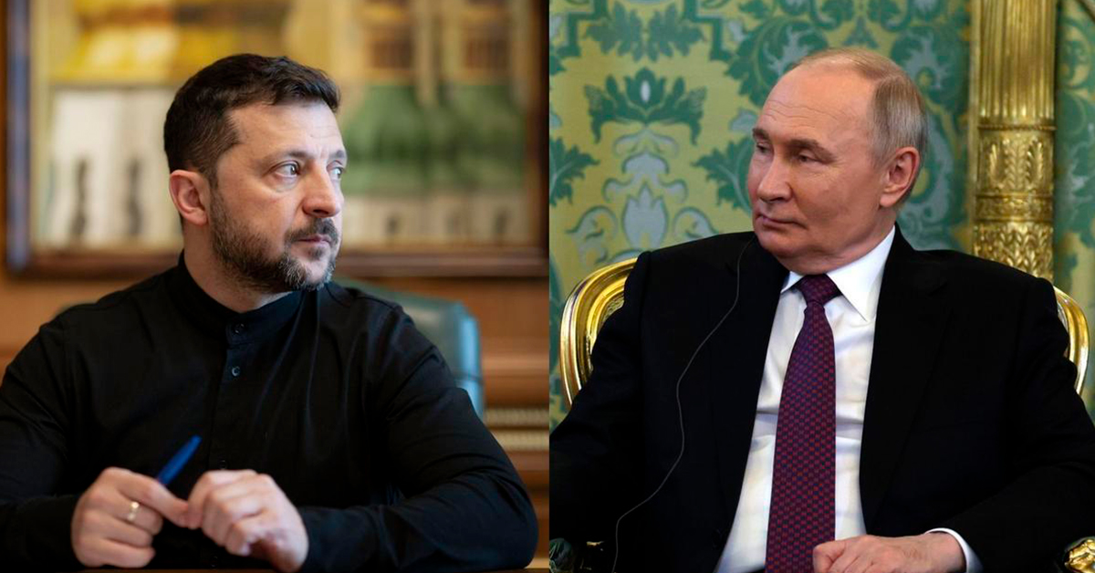 Volodímir Zelenski acusa a Vladímir Putin de "haber iniciado" la III Guerra Mundial