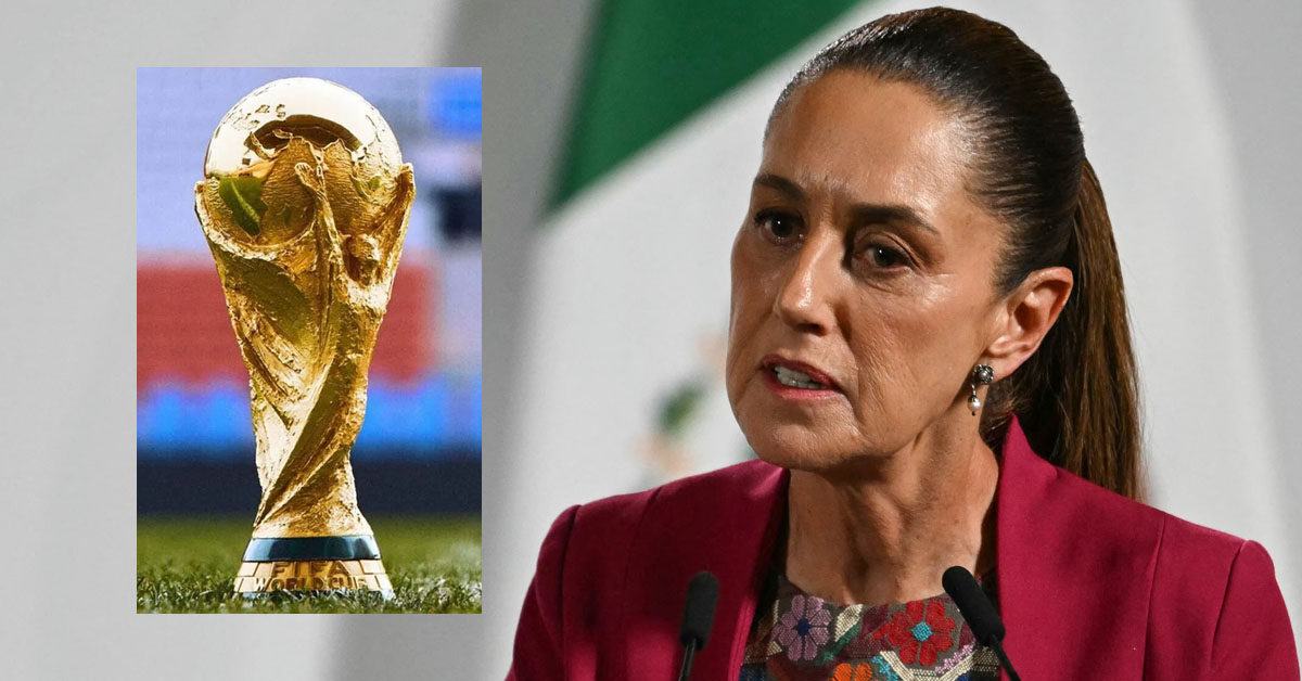 Claudia Sheinbaum asegura que no hay ningún riesgo para el Mundial 2026 tras ola de violencia en México