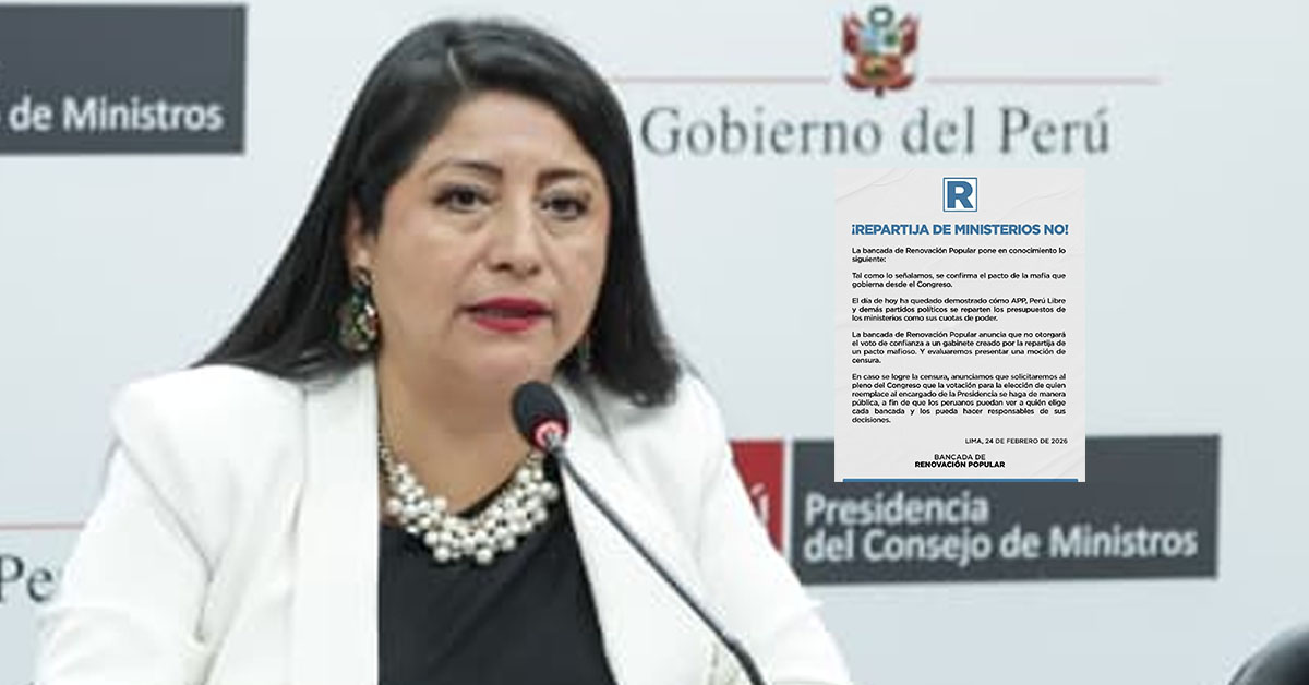 Plan de Seguridad Ciudadana fue aprobado por la PCM, asegura Denisse Miralles: Lunes o martes sería publicado