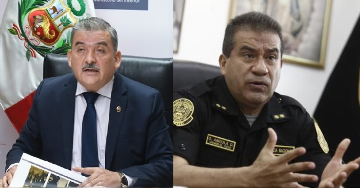 Óscar Arriola debería ser removido como comandante general de la PNP, sugiere Cluber Aliaga: "Hay deficiencias"