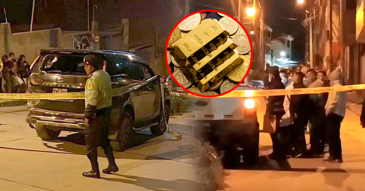 Robo millonario: Delincuentes asaltan a empresario y se llevan más de S/3 millones y 60 kilos de oro