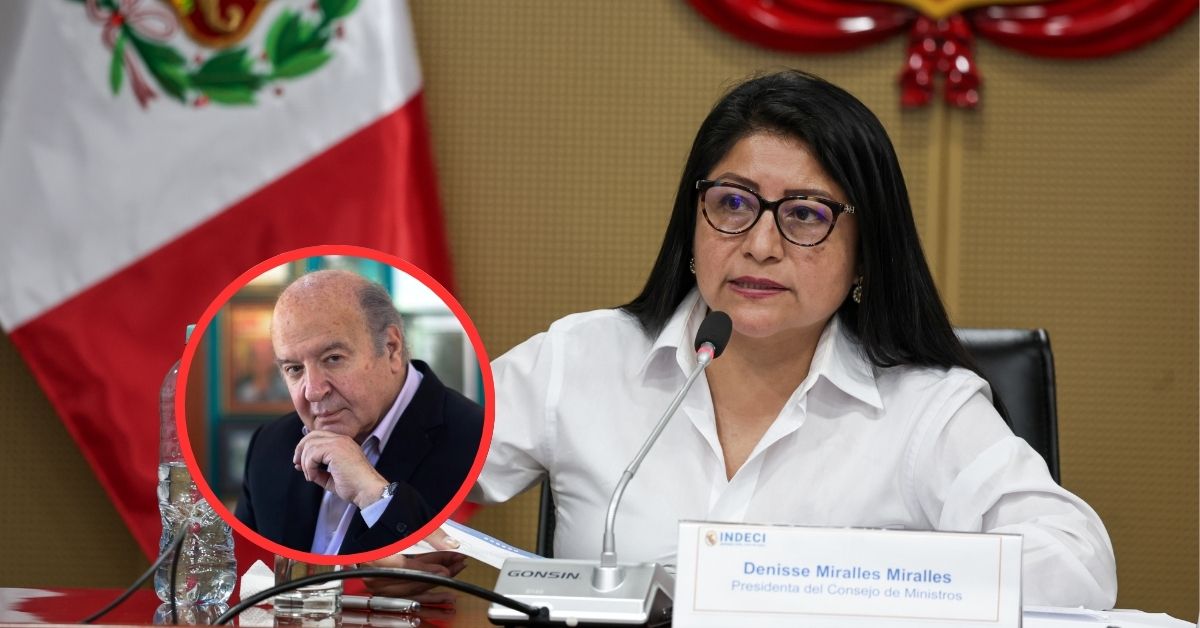 Denisse Miralles asegura que su gabinete está conformado por ministros elegidos por De Soto