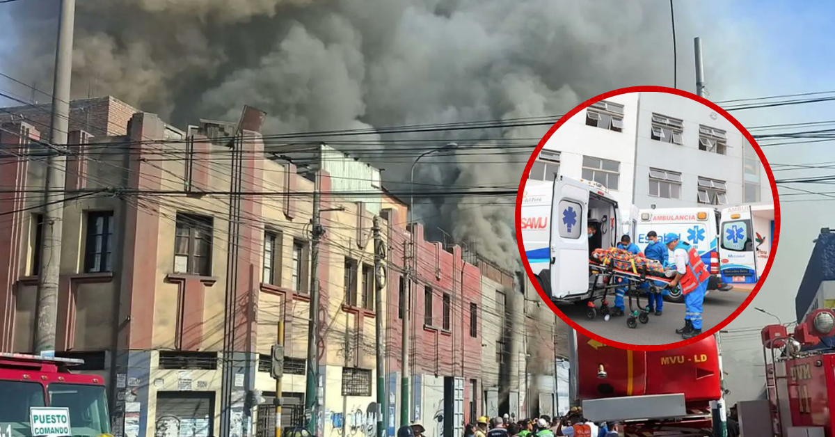 13 pacientes del Hospital Almenara afectados por incendio fueron evacuados