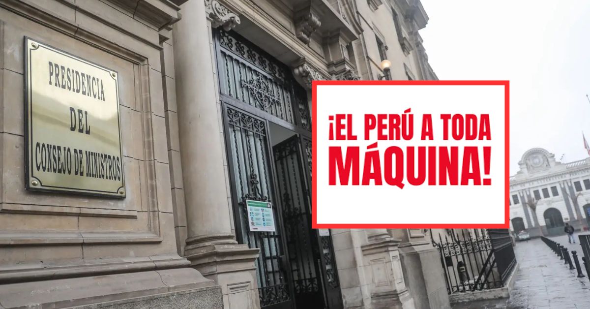 Gobierno deja sin efecto el uso del logo y la frase "¡El Perú a toda máquina!": Definirán su nueva política de gestión
