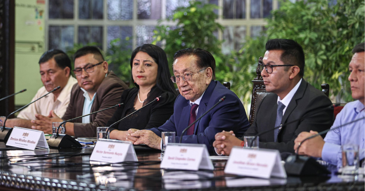 Ejecutivo brindará S/ 100 mil a municipalidades para atender emergencias por lluvias: Balcázar se reunió con alcaldes
