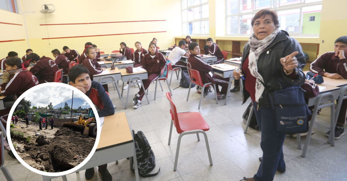 Gerencia Regional de Educación sobre suspensión de clases en Arequipa: "Medida estará sujeta a una evaluación"