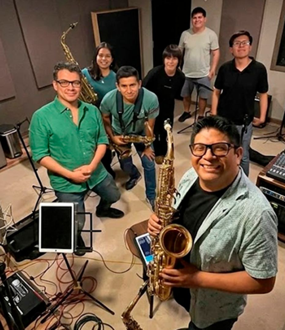 La joven deportista adem�s ten�a pasi�n por el saxof�n.