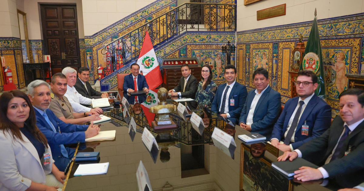 Presidente Balcázar llegó a acuerdo para "modernizar" infraestructura carcelaria tras sesión estratégica