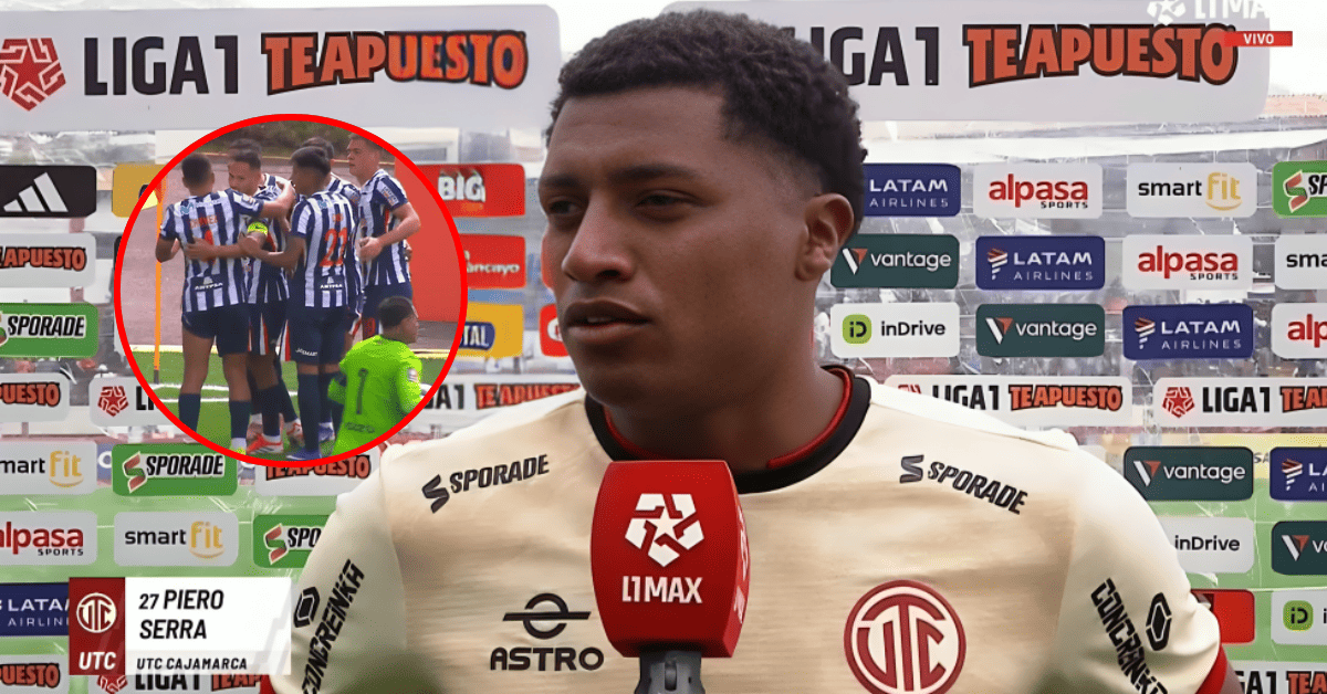 Futbolista de UTC ARREMETE contra Alianza Lima tras derrota en Cajamarca: "Siempre les regalan los partidos"