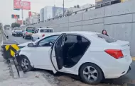 Reportan accidente vehicular en la Av. Javier Prado con destino a La Molina: Dos personas resultaron heridas