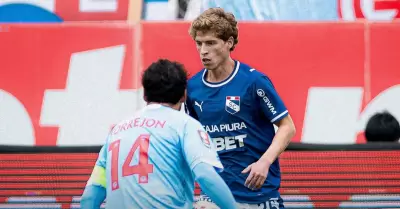 Ian Wisdom durante el Deportivo Garcilaso vs Sporting Cristal.