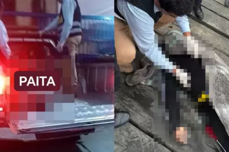 Pescadores encontraron a un hombre sin vida en bah�a de Paita.