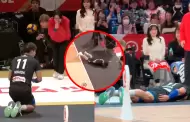 Voleibolista japon�s sorprende con ins�lita forma de pedir disculpa tras un pelotazo accidental
