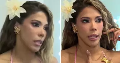 Karen Dejo revela que se detect� bulto en el cuello.