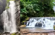 Alerta en Pasco: Lluvias intensas obligan CIERRE de famosa catarata por desborde de caudal