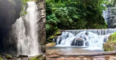 Oxapampa: Lluvias intensas obligan a cerrar emblem�tica catarata tur�stica.
