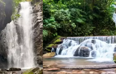 Oxapampa: Lluvias intensas obligan a cerrar emblem�tica catarata tur�stica.