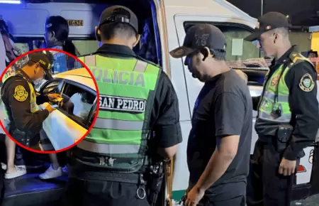 PNP desbarata 7 bandas criminales y detiene 111 personas