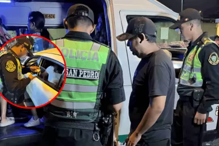 PNP desbarata 7 bandas criminales y detiene 111 personas