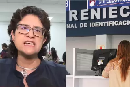 Jefa del RENIEC, Carmen Velarde, denuncia extorsiones a sus trabajadores en sus