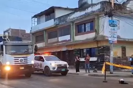 Reciclador fallece tras ser arrollado por cami�n de basura en el Callao.