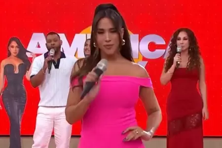 Melissa Paredes regres� a 'Am�rica Hoy'