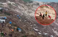 Tragedia en una mina: Reportan m�s de 400 fallecidos tras derrumbe por intensas lluvias