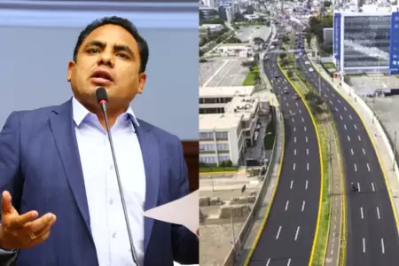 Aaron Espinoza se�ala que Fiscal�a debe investigar licitaci�n de obra V�a Expres