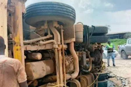 Accidente de tr�nsito deja al menos 14 muertos.