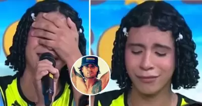 Valentino se sonroja cuando lo vinculan con Gino Assereto.