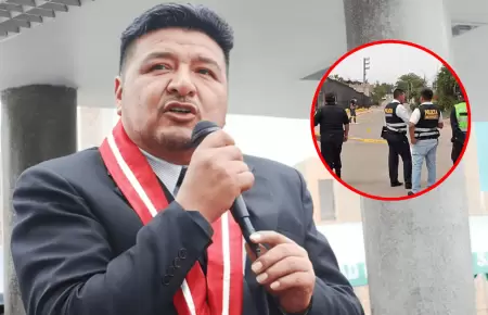 Fiscal�a inicia investigaci�n tras ataque armado contra alcalde de Los Aquijes