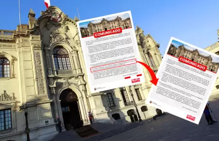 Despacho Presidencial retrocede en evaluar acciones legales por reportaje.