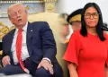 Donald Trump podr�a reunirse con Delcy Rodr�guez en la Casa Blanca, afirma portavoz