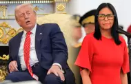 Donald Trump podr�a reunirse con Delcy Rodr�guez en la Casa Blanca, afirma portavoz