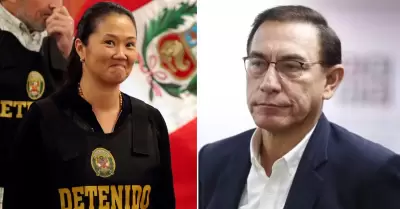Mart�n Vizcarra sinti� pena por Keiko Fujimori.