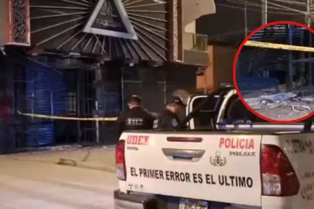 Detonan explosivo en local vinculado a To�o Centella.