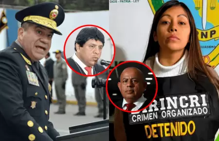 Integrantes de 'Los Pulpos' planear�an atentar contra jefes policiales